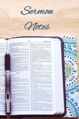 Cover of Sermon Notes