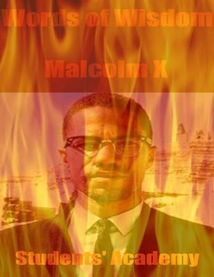 Book cover for Words of Wisdom: Malcolm X