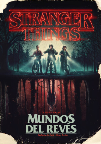 Book cover for Stranger Things. Mundos al revés / Stranger Things: Worlds Turned Upside Down