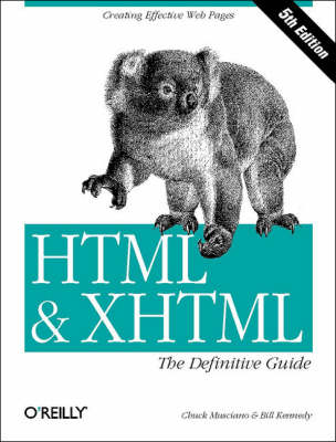 Book cover for HTML and XHTML