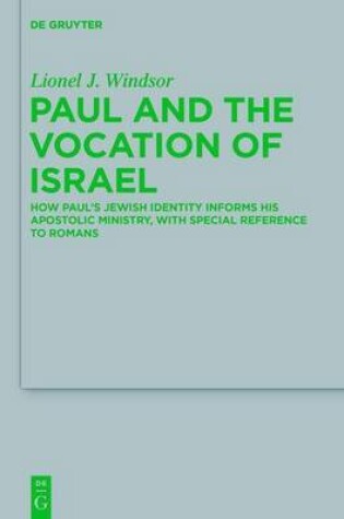 Cover of Paul and the Vocation of Israel