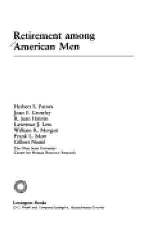 Cover of Retirement Among American Men