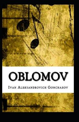 Book cover for Oblomov ilustrated