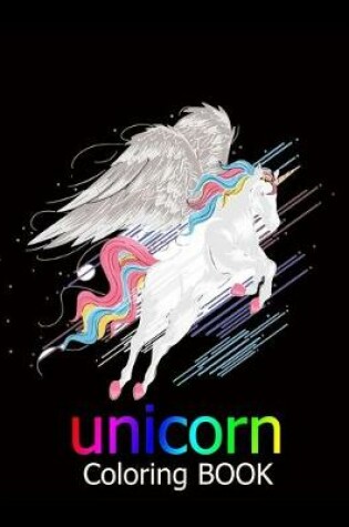 Cover of unicorn coloring book