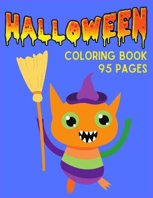 Book cover for Halloween Coloring Book