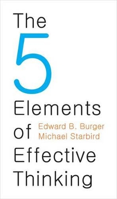 Book cover for The 5 Elements of Effective Thinking