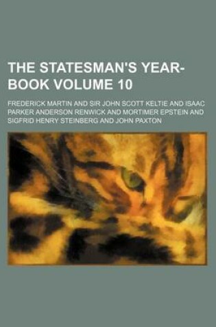 Cover of The Statesman's Year-Book Volume 10
