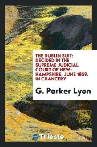 Cover of The Dublin Suit