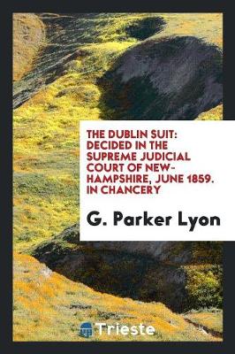 Book cover for The Dublin Suit