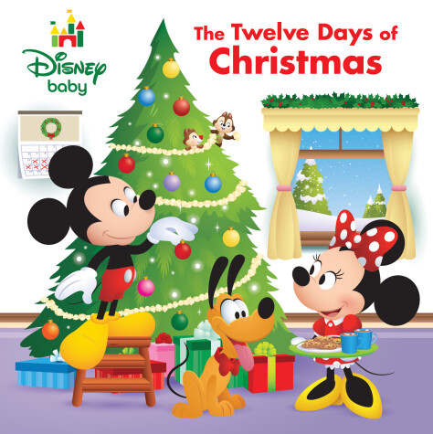Book cover for Disney Baby: The Twelve Days of Christmas