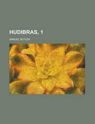 Book cover for Hudibras, 1