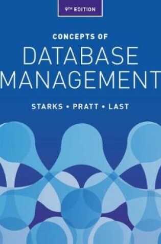 Cover of Concepts of Database Management