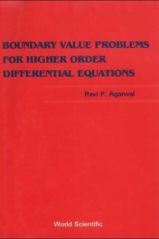 Cover of Boundary Value Problems From Higher Order Differential Equations