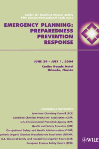 Cover of Emergency Planning