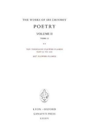 Cover of Poetry II, tome 2