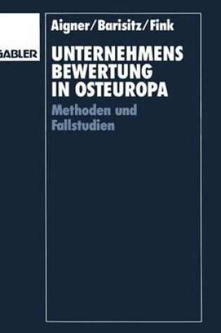 Cover of Unternehmensbewertung in Osteuropa