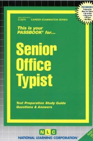 Cover of Senior Office Typist