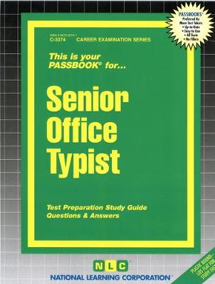 Book cover for Senior Office Typist