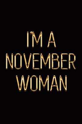 Book cover for I'm a November Woman