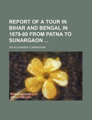 Book cover for Report of a Tour in Bihar and Bengal in 1879-80 from Patna to Sunargaon