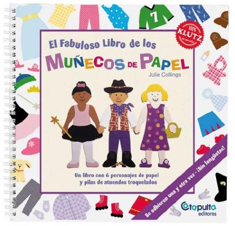 Book cover for El Fabuloso Libro de Los Munecos de Papel