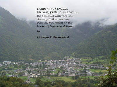 Cover of Learn About Laruns Village, French Holiday in the Beautiful Valley D'ossau