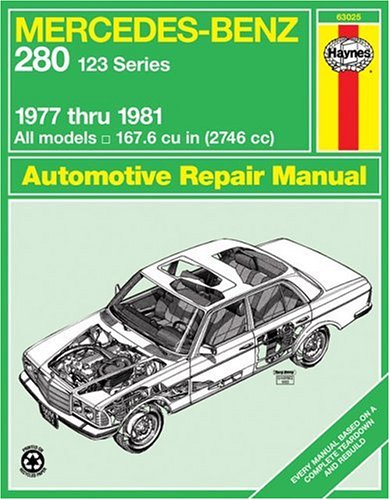 Book cover for Mercedes-Benz 280, 123 Series (77 - 81)