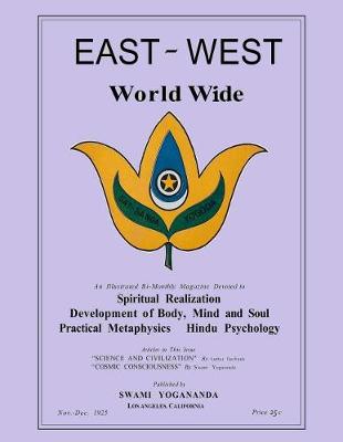 Book cover for East-West Magazine World Wide, Volume I, No. 1