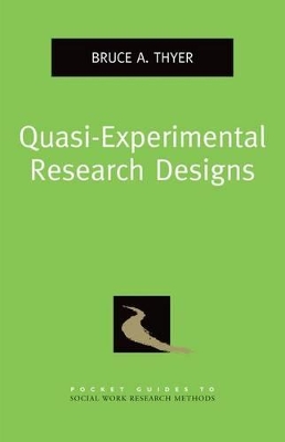 Cover of Quasi-Experimental Research Designs
