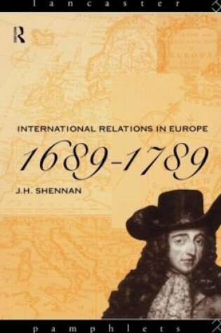 Cover of International Relations in Europe, 1689-1789