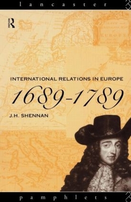 Cover of International Relations in Europe, 1689-1789