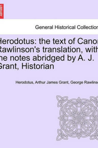 Cover of Herodotus