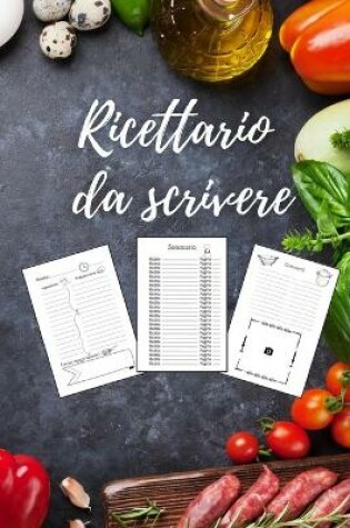 Cover of Ricettario Da Scrivere