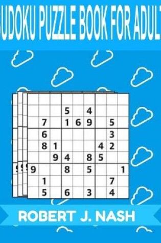 Cover of Sudoku Puzzle Book for Adults