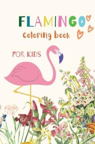 Cover of Flamingo Coloring Book for Kids