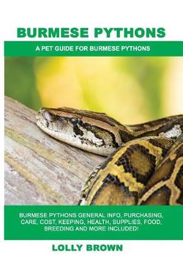 Book cover for Burmese Pythons