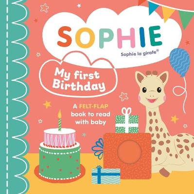 Book cover for My First Birthday (Sophie la girafe)