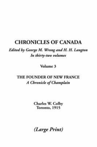 Cover of The Founder of New France