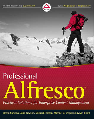 Book cover for Professional Alfresco