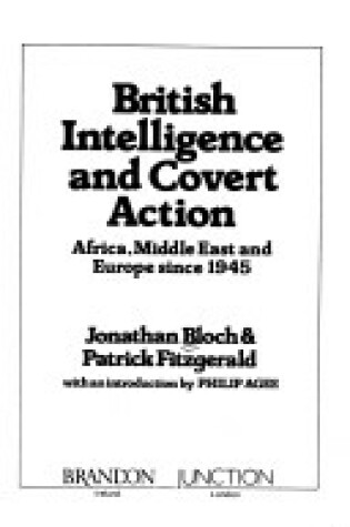 Cover of British Intelligence and Covert Action