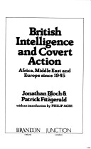 Book cover for British Intelligence and Covert Action