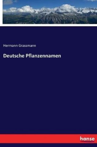 Cover of Deutsche Pflanzennamen