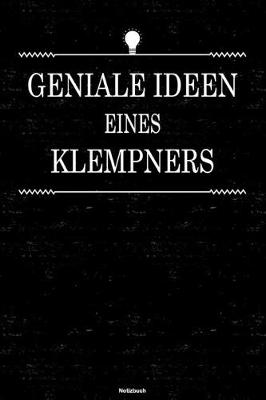 Cover of Geniale Ideen eines Klempners Notizbuch