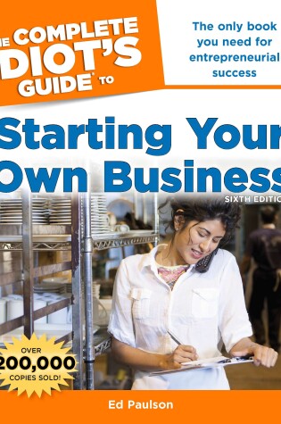 Cover of The Complete Idiot's Guide to Starting Your Own Business, 6th Edition