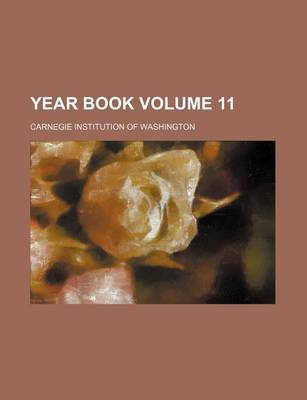 Book cover for Year Book Volume 11