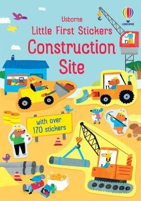 Book cover for Little First Stickers Construction Site