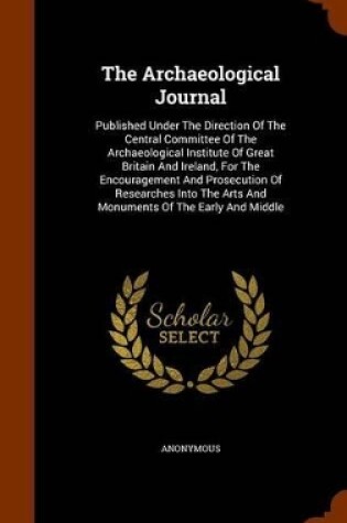 Cover of The Archaeological Journal