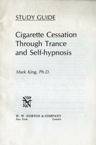 Cover of Cigarette Cessation Tape and Study Guide