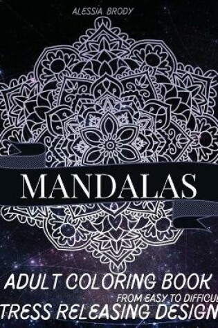 Cover of Mandala Adult Coloring Book