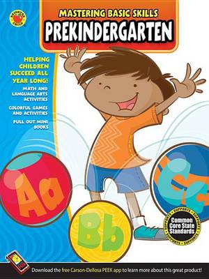 Book cover for Mastering Basic Skills(r) Prekindergarten Workbook